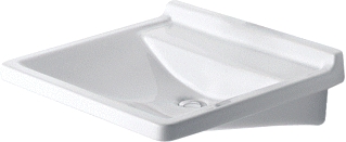 Duravit Starck-3 Wastafel 600x545mm Wit Z/O (251)